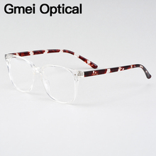 Gmei Optical Voguish Oval Transparent Brand Designer Women Glasses Frames For Prescription Eyeglasses Optical Eyewear H8021 2024 - buy cheap