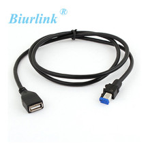 Adaptador de Cable USB hembra, conector USB para Nissan Teana Qashqai, nuevo 2024 - compra barato