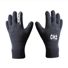 SLINX 3mm guantes de neopreno de caza subacuática antideslizantes guantes de buceo de pesca resistentes al desgaste para natación cálida de invierno buceo guante 2024 - compra barato
