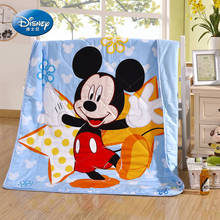 Disney Blanket Quilt 100% Cotton minnie mickey Summer Napping Sleeping Thin Quilt Washed  Cartoon Children Child Baby Girl 2024 - buy cheap