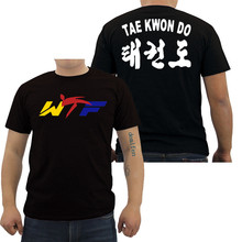 Taekwondo Federation Print T Shirt Men Casual O-neck Short Sleeve Cotton T-shirt Male Summer Fitness Streetwear Tees 2024 - buy cheap