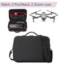 Для DJI Mavic 2 Pro/Mavic 2 Zoom аксессуары для дрона сумка для хранения коробка чехол для переноски сумка через плечо для дрона корпус 3 батареи 2024 - купить недорого