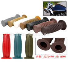 retro motorbike handlebar classic parts vintage motorcycle grips for kawasaki honda suzuki benelli yamaha Harley cafe racer grip 2024 - buy cheap