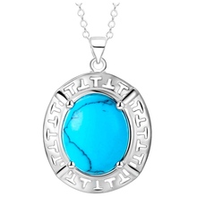 Necklace  free shipping Fashion jewelry gem Necklace pendant silver plated PN542 2024 - buy cheap