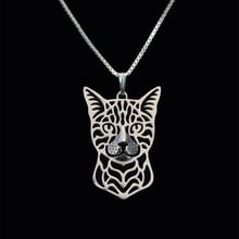 Collar con colgante de gato de Bengala para mujer, gargantilla de oro romántico, Color plateado, único, juego de el sueño, 12 unids/lote 2024 - compra barato