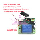 Placa receptor de interruptor sem fio, transmissor e controle remoto de 12v 1ch 10a 150m, código fixo 315/433mhz - compare preços Placa receptor de interruptor sem fio, transmissor e controle remoto de 12v 1ch 10a 150m, código fixo 315/433mhz - compare preços