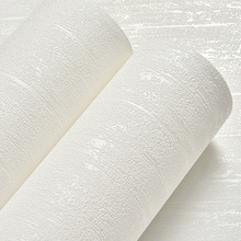 Белая серая однотонная диatom Mud 3D Нетканая настенная бумага для стен, современный декор для гостиной, спальни, настенные рулоны 2024 - купить недорого