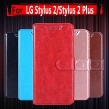 For LG Stylo 2 LS775 / LG Stylus 2 Plus / LG Stylus 2 K520 Card Slots Case Flip PU Leather Cover Magnetic Card Bags Cases 5.7" 2024 - buy cheap