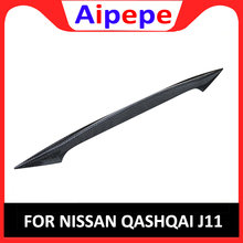 Embellecedor de puerta trasera, alerón de maletero trasero de coche, pegatina de estilo de ala para Nissan Qashqai Dualis J11 2014 2015 2016 2017 2024 - compra barato