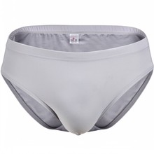 Sexy Men Underwear Briefs Shorts Man Solid Ice Silk Low-rise Panties U Convex Pouch Underpants Cueca ropa interior hombre S-XXL 2024 - buy cheap