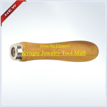 Jewelry Making Tool Kit Jewelry Tool Wood File Handle Size 12.5 x 46 mm 10 pcs / set 2024 - buy cheap