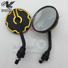 6 Colors Available pro Motorcycle Backup Mirror motorbike rearview mirror motocross ATV part Off-road moto dirt pit bike scooter 2024 - buy cheap