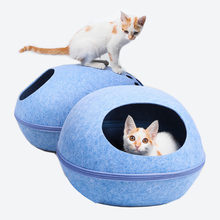 Съемный домик для кошек, полузакрытая кровать для кошек Kedi Evi Katten Cama Para Gatos Productos Para Mascotas товары для кошек 2024 - купить недорого