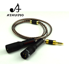 Ataudio-cabo de alta fidelidade, 4.4mm para 2xlr, para sony wm1a/1z, cabeamento, 2a, z1r, 4.4mm, para xlr macho 2024 - compre barato