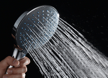 Freee shipping ABS redondo 7 Función de mano cabeza cromada de ducha baño ducha de mano ducha de agua potenciador de ducha TH099 2024 - compra barato