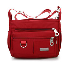 New Ladies Fashion Shoulder Bags for Women Designer Waterproof Nylon Handbag Zipper Purses Messenger Crossbody Bag sac a main 2024 - buy cheap