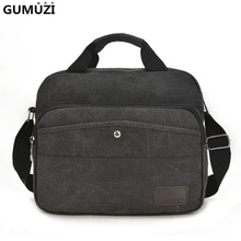 GUMUZI, bolsos de lona de moda Vintage para hombre, bolsos de mensajero de alta calidad, gran capacidad, bolsos cruzados de viaje para mujer, bolso de hombro 2024 - compra barato