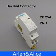 TOCT1 2P 25A 2NC 220V/230V 50/60HZ Din rail Household ac Modular contactor two normal close 2024 - buy cheap