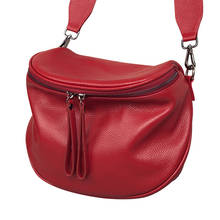 Genuine Leather Crossbody Bags For Women Shoulder Bag Women's Luxury Handbags Fashion Saddle Bag Female Tote Purse sac a main 2024 - buy cheap