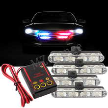 4x4 LED Fso flash light auto stroboscopes fso Police Lights flashes Firemen Lights Stroboscopes for Car Truck Light DayLight 2024 - buy cheap