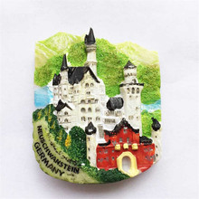 Lychee Germany Castle Refrigerator Magnetic Sticker Country Famous Landscape Fridge Magnet Home Decoration Travel Souvenirs 2024 - buy cheap
