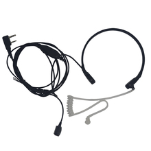 BaoFeng-Auriculares con vibración para walkie-talkie, cascos con micrófono de garganta para UV-5R, UV-B5, UV-B6, BF-888S, novedad 2024 - compra barato