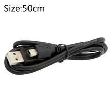 Marsnaska 50 см Mini USB 2,0 A Male to Mini 5 Pin B зарядный кабель для передачи данных адаптер для MP3 Mp4 плеера цифровой камеры телефона 2024 - купить недорого