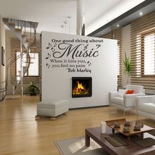 Reggae Music Singer Music Vinyl Wall Stickers DIY Home Decor Wall Mural Removable Decals Free Shipping 2024 - buy cheap