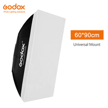 Godox-Softbox de montaje Universal para Flash de estudio, caja suave de 60x90cm, 24x35 pulgadas, estroboscópico, Envío Gratis 2024 - compra barato