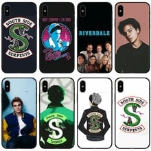 Riverdale South Side Serpents Hard Cover Soft Silicone  Phone Case For iPhone 6 6plus 7 8plus 5 5S 5C SE X XS XR XS Max 2024 - buy cheap