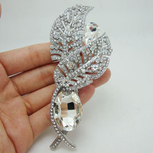 Bride Fashion Futaba Rhinestone Crystal Bride Bridesmaid Wedding Pendant Brooch Pin 2024 - buy cheap