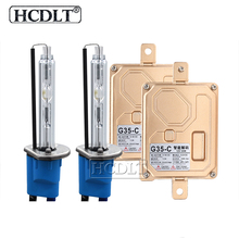 HCDLT 35W H7 Canbus HID Kit Xenon D2H H1 H3 H7 H11 HB3 HB4 9012 5500K Xenon Bulb Lamp 35W Canbus Ballast Car HID Headlight Kit 2024 - buy cheap