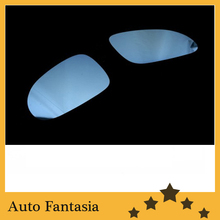 Blue Tinted Aspherical Side Mirror Glass for Volkswagen Golf MK5-free shipping 2024 - buy cheap