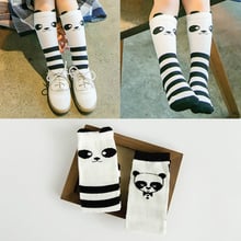 Fashion Top Quality 1 pair Suitable for 1-6Year Baby Longituba Socks Baby Infant Newborn Panda Patterns Socks Winter 100% Cotton 2024 - buy cheap