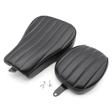 Assento da motocicleta de Passageiros Do Motorista Da Frente + Traseira Dois Assento Do Sofá Almofada Banco De Assento Turnê Para Harley Sportster 883 1200 48 72 10-15 2024 - compre barato