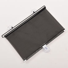 Black Car Auto Window Roll Blind Sunshade 45 x125cm Windshield Sun Shield Visor 2024 - buy cheap