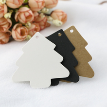 Wholesale Paper Jewelry Tags Card,200pcs/lot Christmas Tree Custom Jewelry&Clothes Label Tags Cards 5.5x5.5cm For Free Shipping 2024 - buy cheap