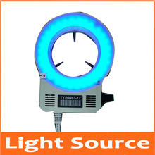 60pcs Blue LED Lamps Light Microscope 63mm Diameter Ring Bulb Lamp Light Source for Biological Stereo Microscope 90-240V 2024 - buy cheap