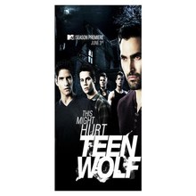 Hot Sale Teen Wolf Background Print Bamboo Fiber Bathroom Towels/Super Water-absorbing Beach Towel In Size 35CMX70CM 2024 - buy cheap