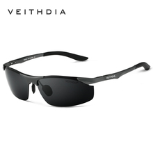 VEITHDIA 2020 Designer Men's Sunglasses Polarized UV400 Lens Sun Glasses Aluminum Driving Glasse Eyewear For Men 6529 2024 - buy cheap