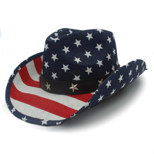 Chapéu de vaqueiro de palha, masculino e feminino de verão, chapéu de caubói do sol ocidental, moda praia 2024 - compre barato
