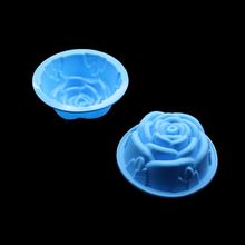 4pcs rose cake baking chocolate silicone mold, DIY modeling soap making ice cream food dessert baking pastry kitchen 2024 - buy cheap