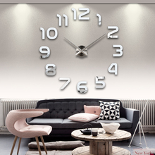 Wall Clock Living Room 3d Clocks Acrylic Mirror Sticker Home Decoration Needle Modern Quartz Modern Diy Mode Watch 2024 - buy cheap