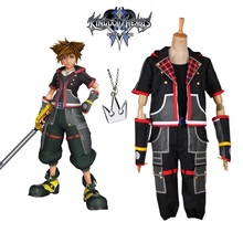 Disfraz de Kingdom Hearts 3 Sora para hombre y mujer, conjunto de disfraces y uniformes de Anime, alta calidad, Unisex 2024 - compra barato