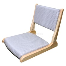 Cadeira estilo japonês dobrável, assento de piso, sala de estar, quarto, camphor simples, sólido, dobrável, sem hastes 2024 - compre barato