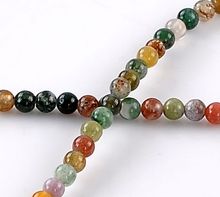 DoreenBeads Retail Created Indian Semi-precious stones Beads Round Mixed Color 4mm Dia,40cm long,1 Strand(approx 100PCs) 2024 - buy cheap
