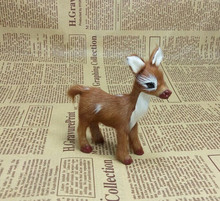 a small creative simulation sika deer toy little lovely sika deer doll gift about 8x4x9cm 2024 - buy cheap