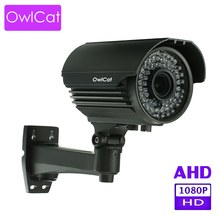 OwlCat HD Street AHD Camera Bullet Waterproof IR Night Vision Camera 2.8-12MM Manual Zoom CCTV Home Security Video Surveillance 2024 - buy cheap