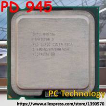 Оригинальные настольные компьютеры Intel Pentium PD 945, pd945, процессор Pentium D 945, 3,4 ггц, 4 м, 800 мгц, LGA775, бесплатная доставка в течение 1 дня 2024 - купить недорого
