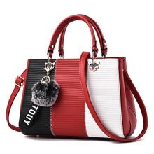 Micky ken-bolsa de mão feminina ondulada, bolsa de ombro com pingente circular, de luxo, estilo carteiro 2024 - compre barato